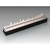 Автоматический биокамин Lux Fire Smart Flame 1800 RC INOX